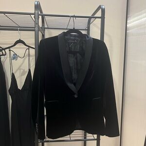 Zara Velvet Blazer